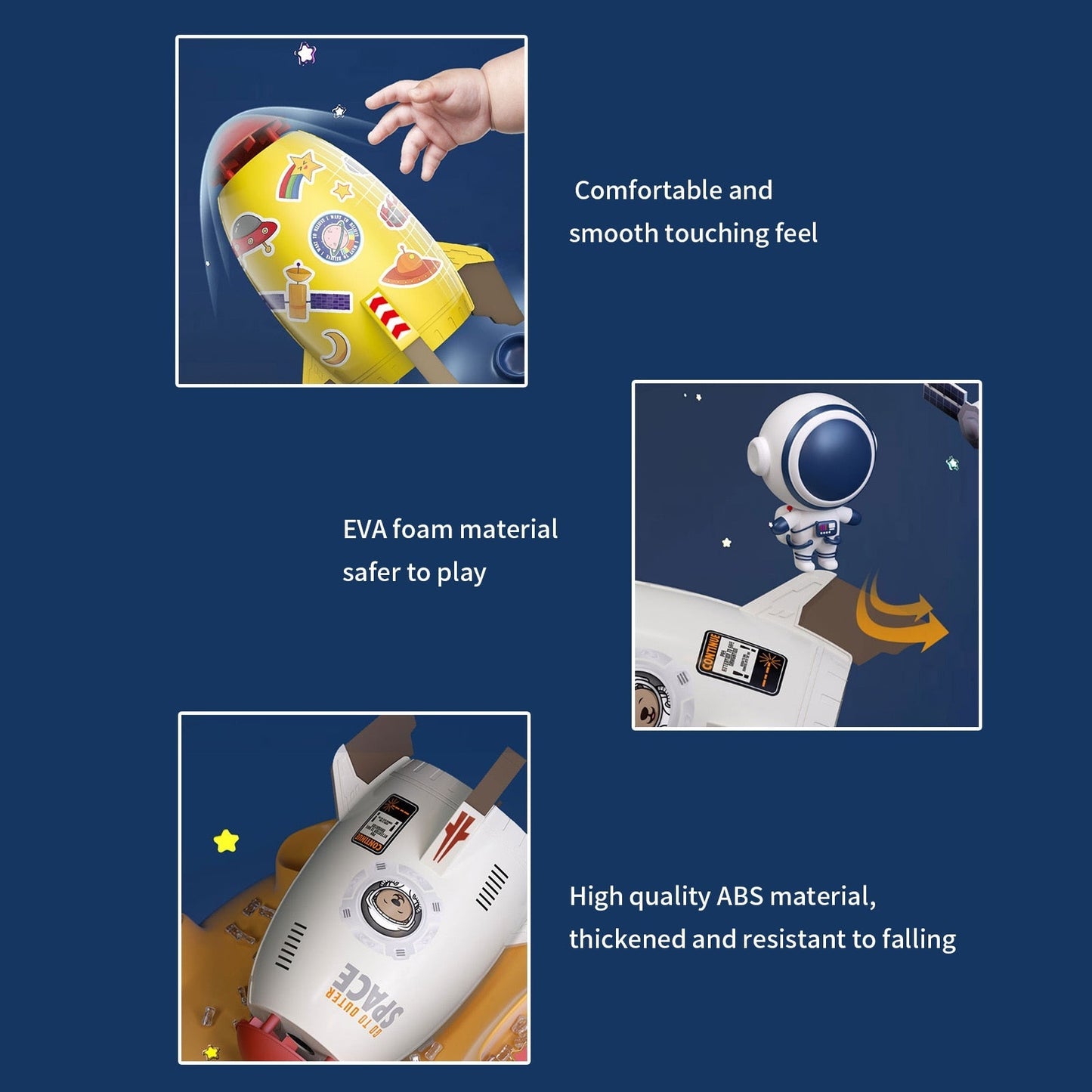 VIvolux | Wasser Spray Weltraumraketenwerfer Kinder Spielzeug