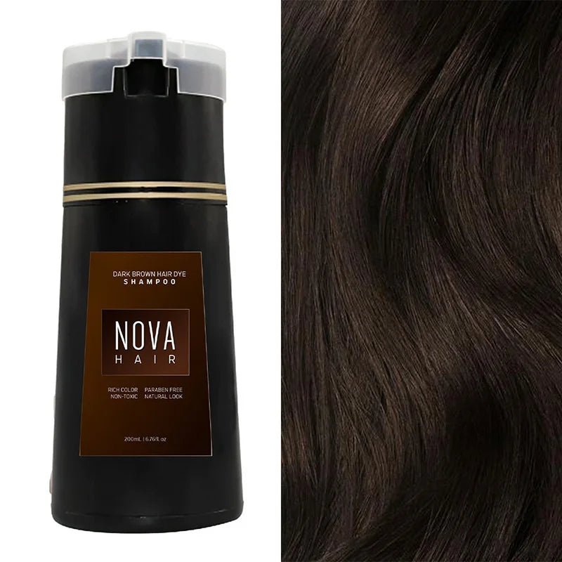 Brehn | NovaHair Instant Dye Shampoo – Schnelle Farbauffrischung für dein Haar