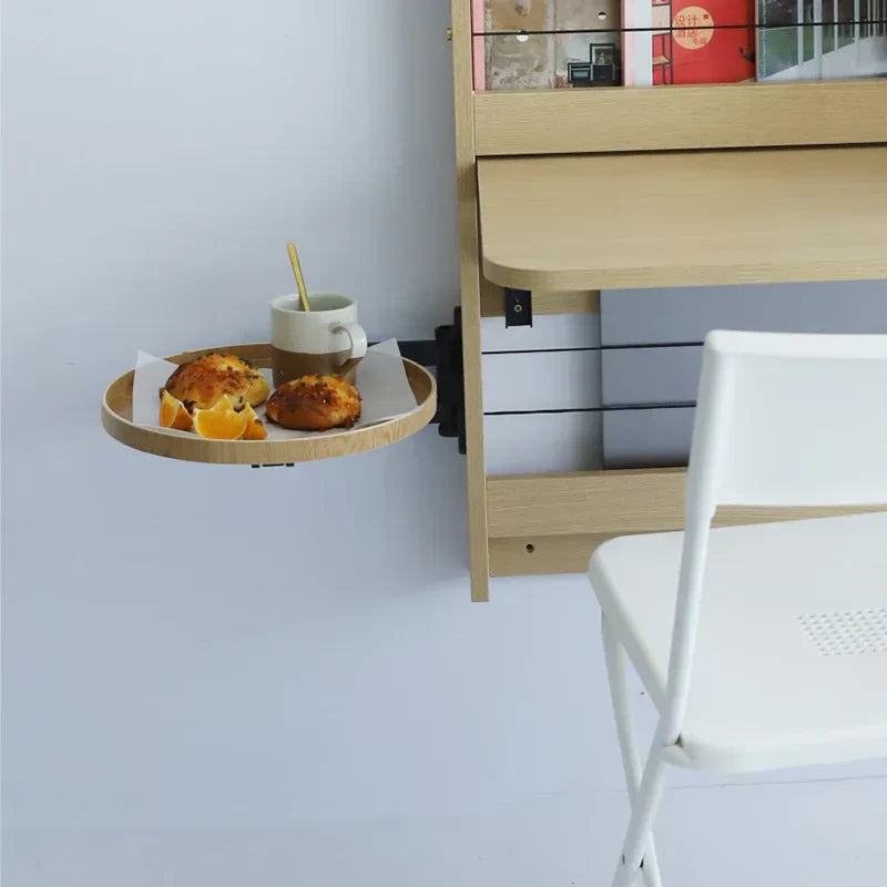 Teleskopischer Kaffee Wandmontierter Mini Tisch