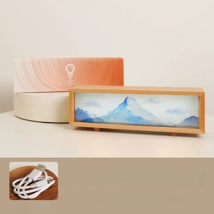 Dream Aura Interaktive Desktop Kunstleinwand Lampe