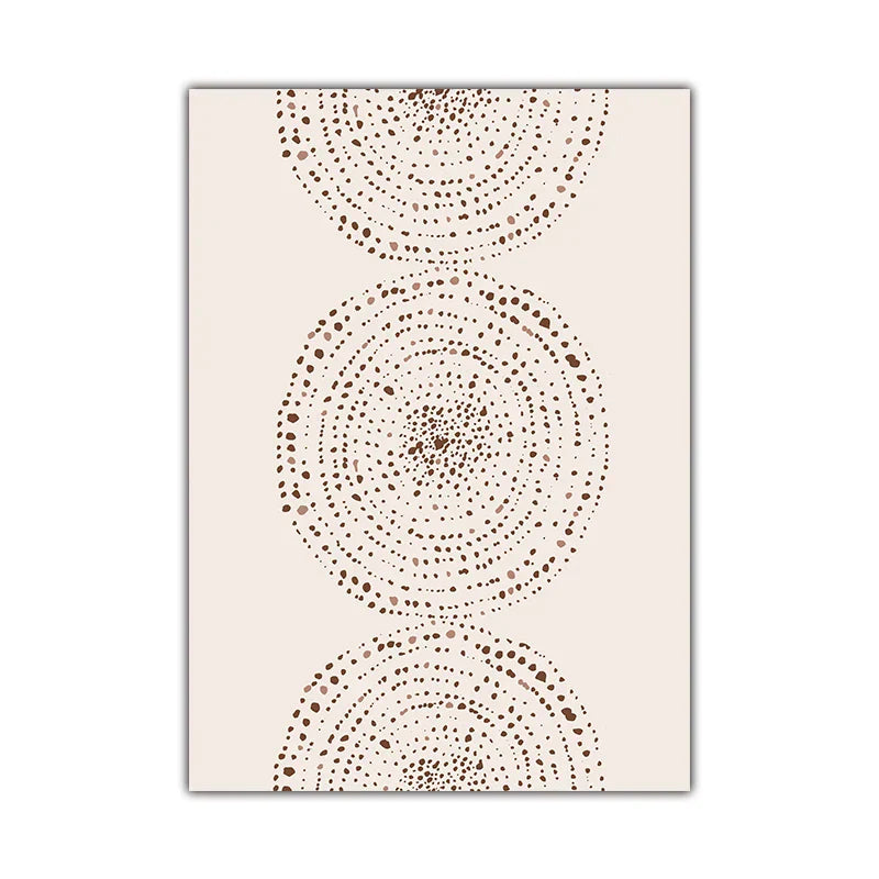 Minimalistische abstrakte himmlische Geometrie Wandkunst Fine Art Leinwanddrucke Sonne Mond Poster Bilder für Wohnzimmer Schlafzimmer Kunst Dekor | Brehn