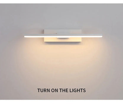 Brehn | AuroLite Verstellbare LED-Wandleuchte | 330° Schwenkbar | Modernes Design für Schlafzimmer & Wohnzimmer | Aluminium