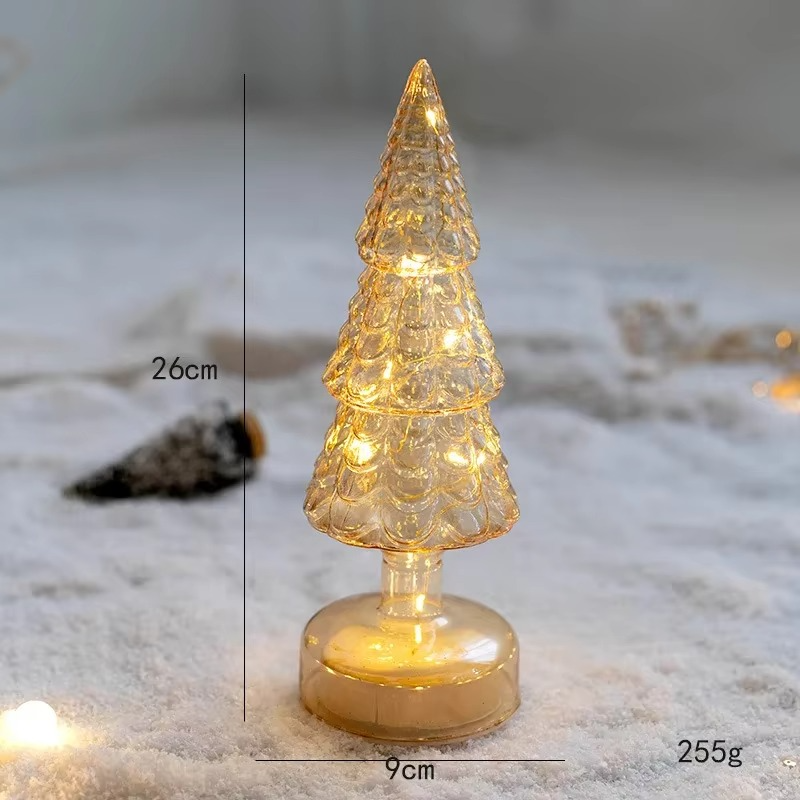 Brehn | Weihnachtszeit LED Frosted Glass Baumlampe