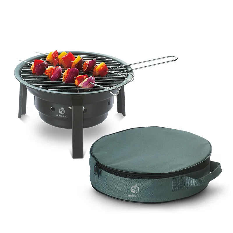 Portabler Antihaft Elite Abenteuer Campinggrill | Brehn