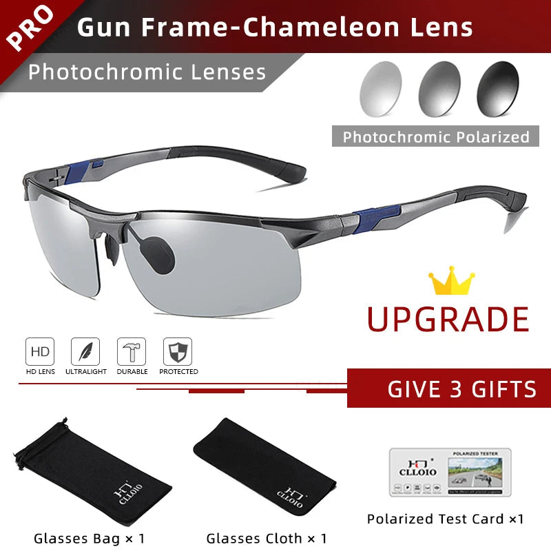 Photochrome Sonnenbrille mit polarisierten Gläsern | Brehn