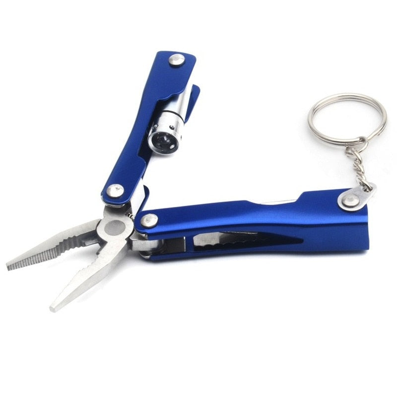 9in1 Explorers Aluminium Schlüsselanhänger Multitool | Brehn