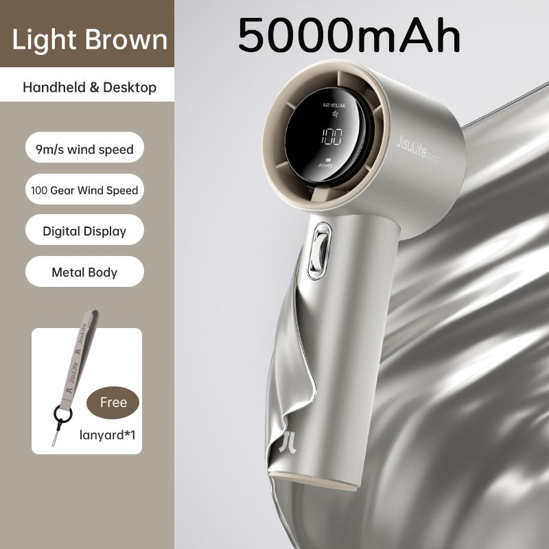 VIvolux | Tragbarer Handheld Wireless Kühl Sommer Ventilator