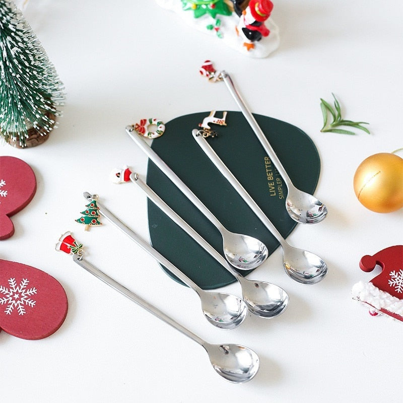 Brehn | 4 Stück Weihnachts beste Wünsche Geschirrset