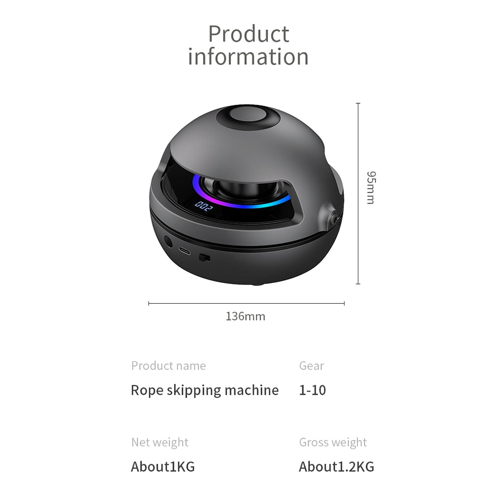 Brehn | Intelligente automatische Springseil mit digitalem Zähler