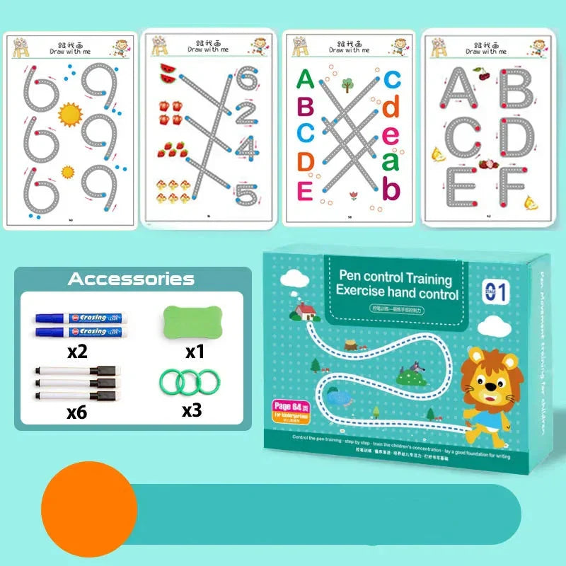 Brehn | Magic Tracing-Arbeitsbuch-Set Für Kinder