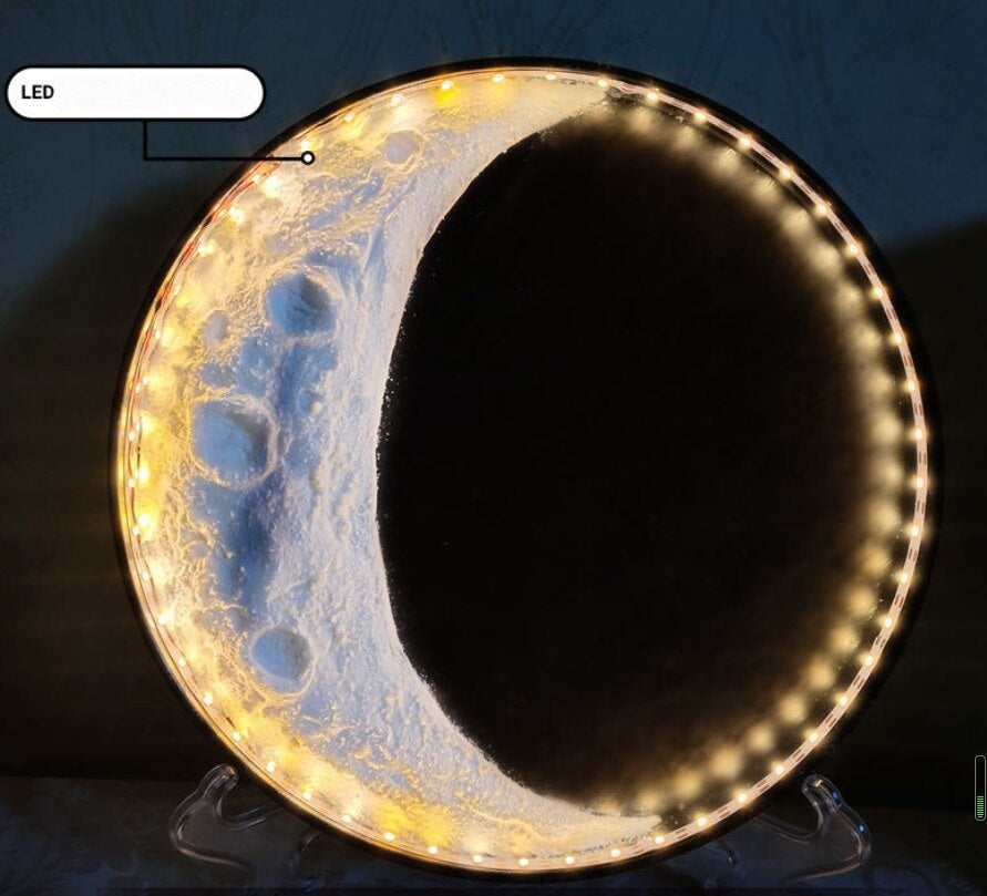 Brehn | DIY schwebende Mond Nachtlampe
