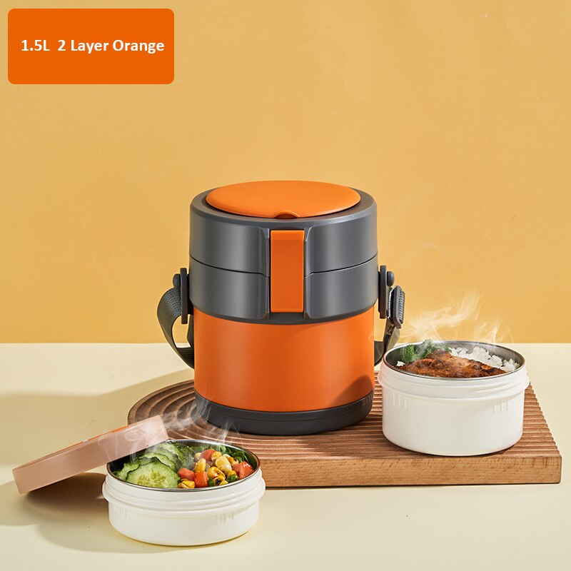 VIvolux | Meal Keeper Edelstahl Lunchbox
