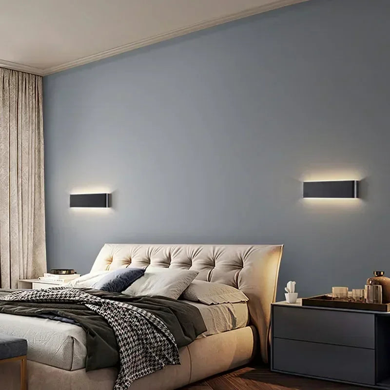 Brehn | LumiEra Moderne LED Wandleuchte | Stilvolles Design | Warmweißes Licht für Schlafzimmer, Flur & Badezimmer