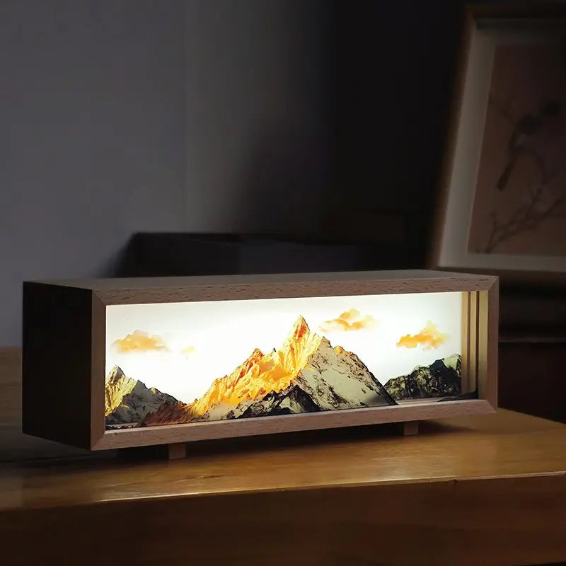 Dream Aura Interaktive Desktop Kunstleinwand Lampe