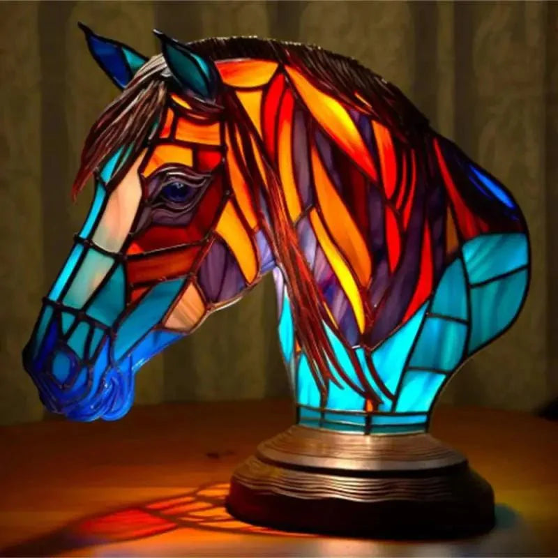 Brehn | MosaicCritter - 3D Tierlampe - Multicolor Tränen - Retro-Design