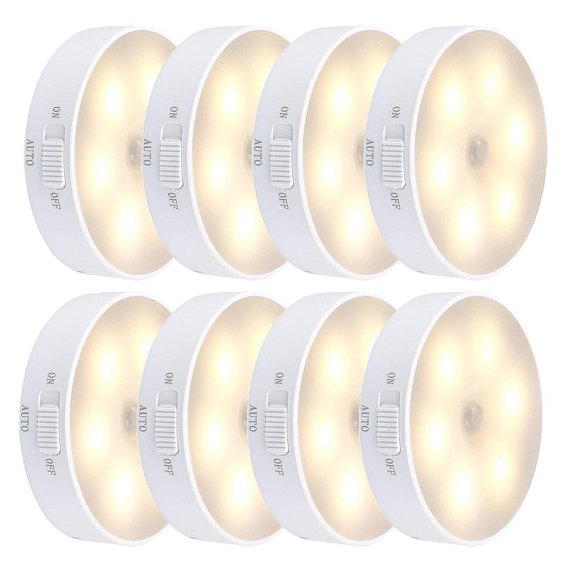 Brehn | Klebrige LED-Bewegungssensor Mini Nachtlampe