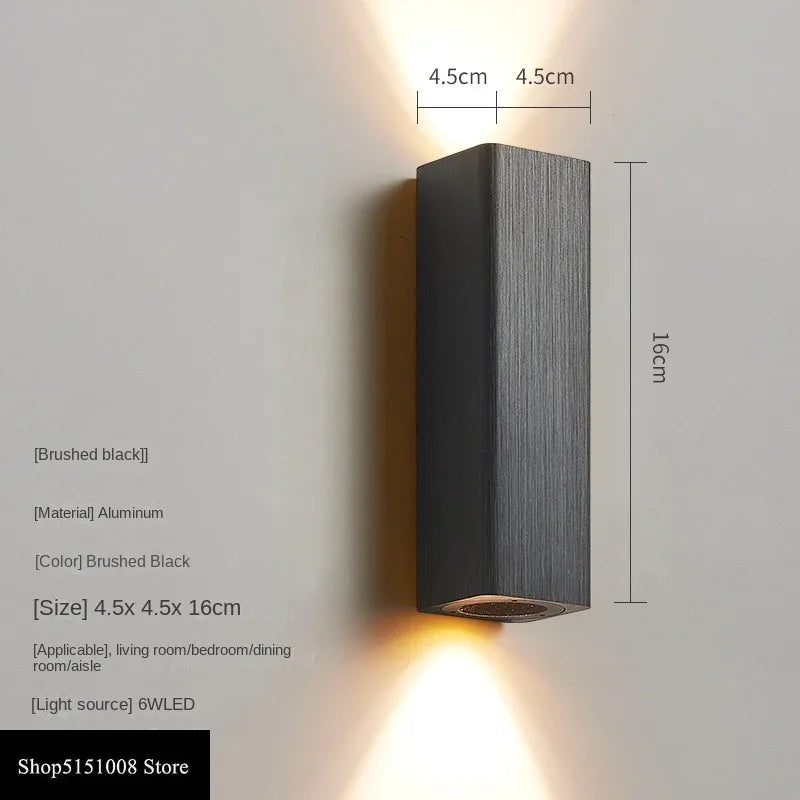 LumiGlow - Stilvolle LED-Wandlampe mit Warm- und Kaltlicht | Brehn