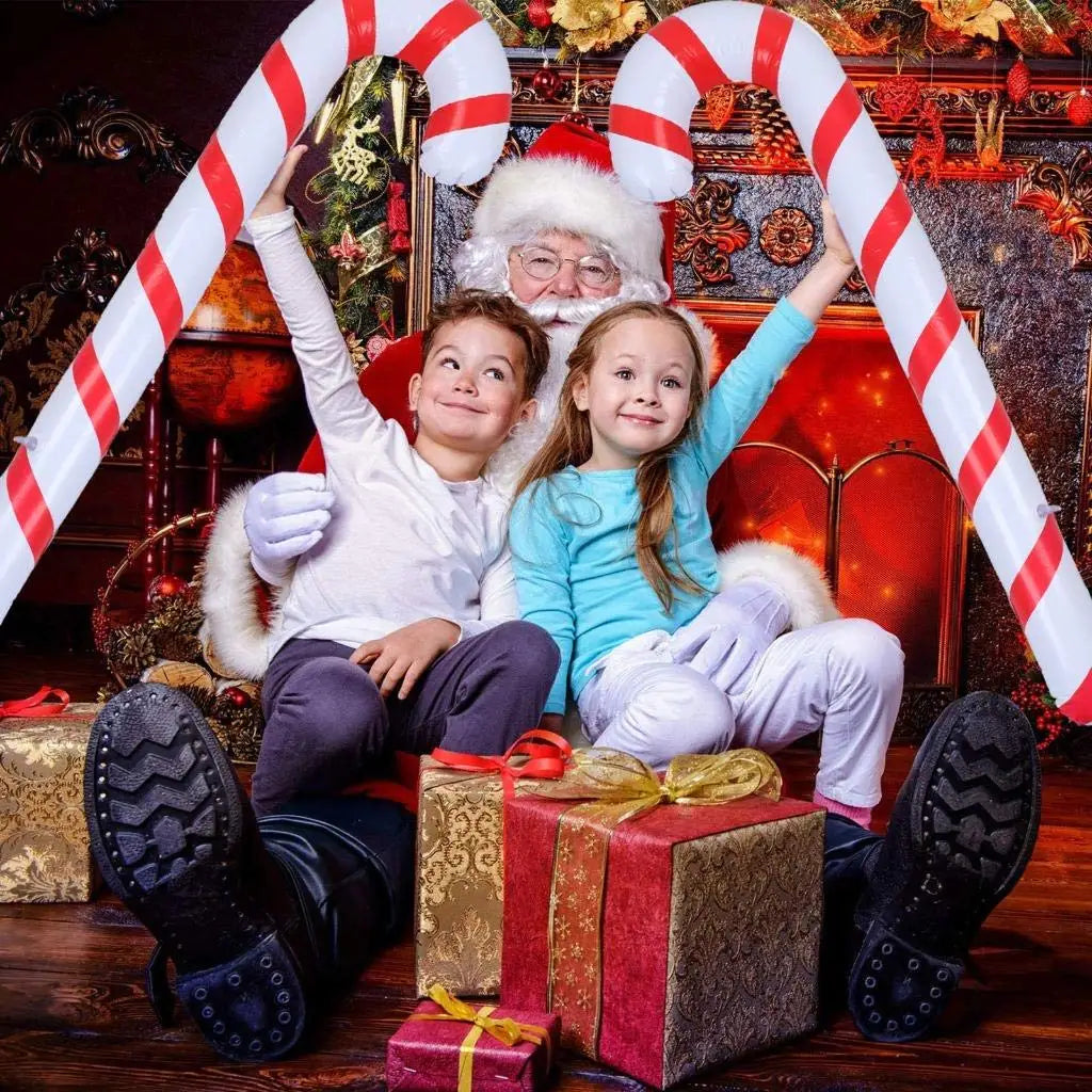 Brehn | GiantCandy | Aufblasbare Weihnachtszuckerstangen
