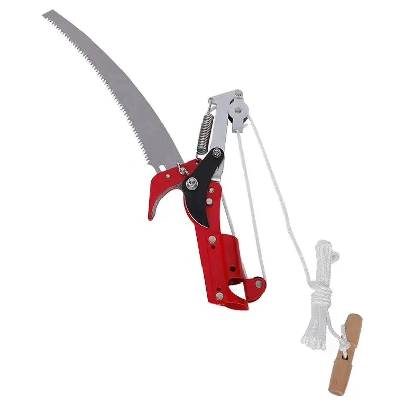 Brehn | SkyCut Hochastschneider | Teleskop Baumschere mit Seilzug | SK5-Stahlklinge | Für Obstbäume & Hohe Äste