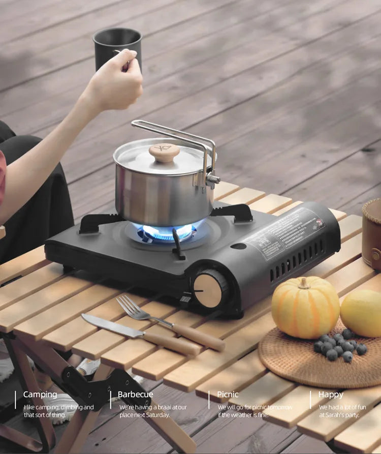 Camp Cuisine Mini tragbarer Gaskocher | Brehn