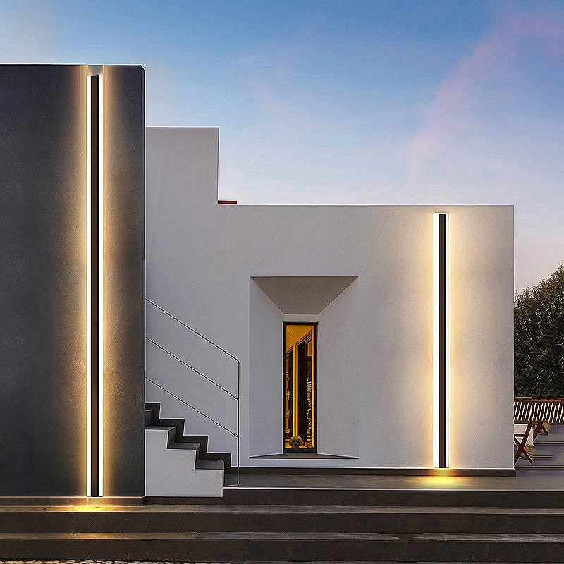 Brehn | Lange Streifen LED Elegante Wandlampe
