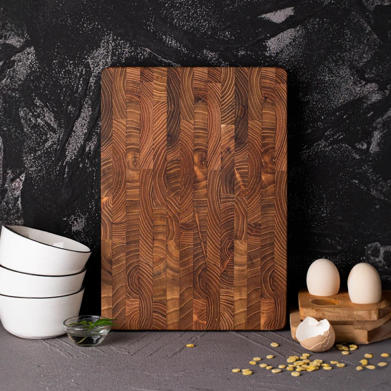 Brehn | Luxuriöse Dicke Teakholz Schneidebrett - ChefTeak
