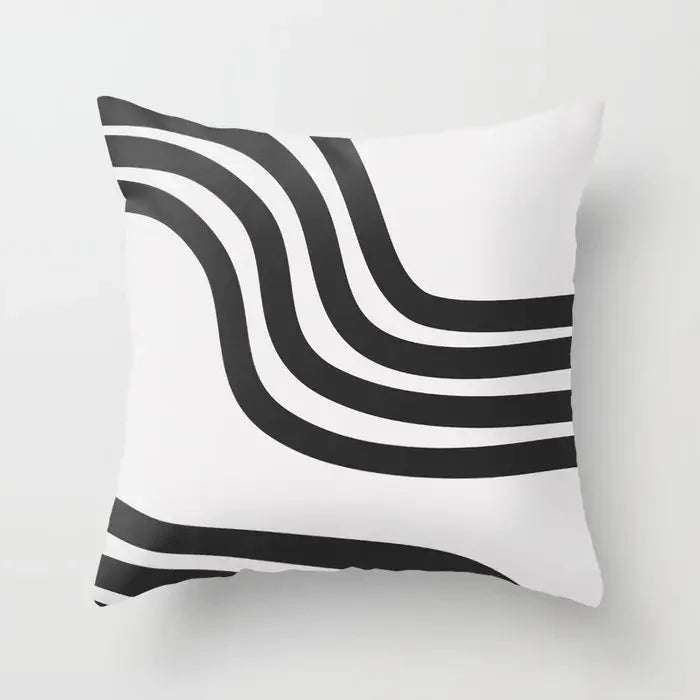 Moderne Abstrakte Geometrische Bunte Kissenbezüge 45x45cm Kissenhüllen Für Sofa Wurfkissen 60x60cm 50x50cm Trendige Wohnkultur | Brehn