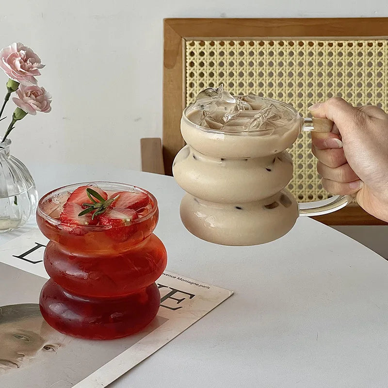 Brehn | Sleek Glass Unregelmäßiger Blasentasse
