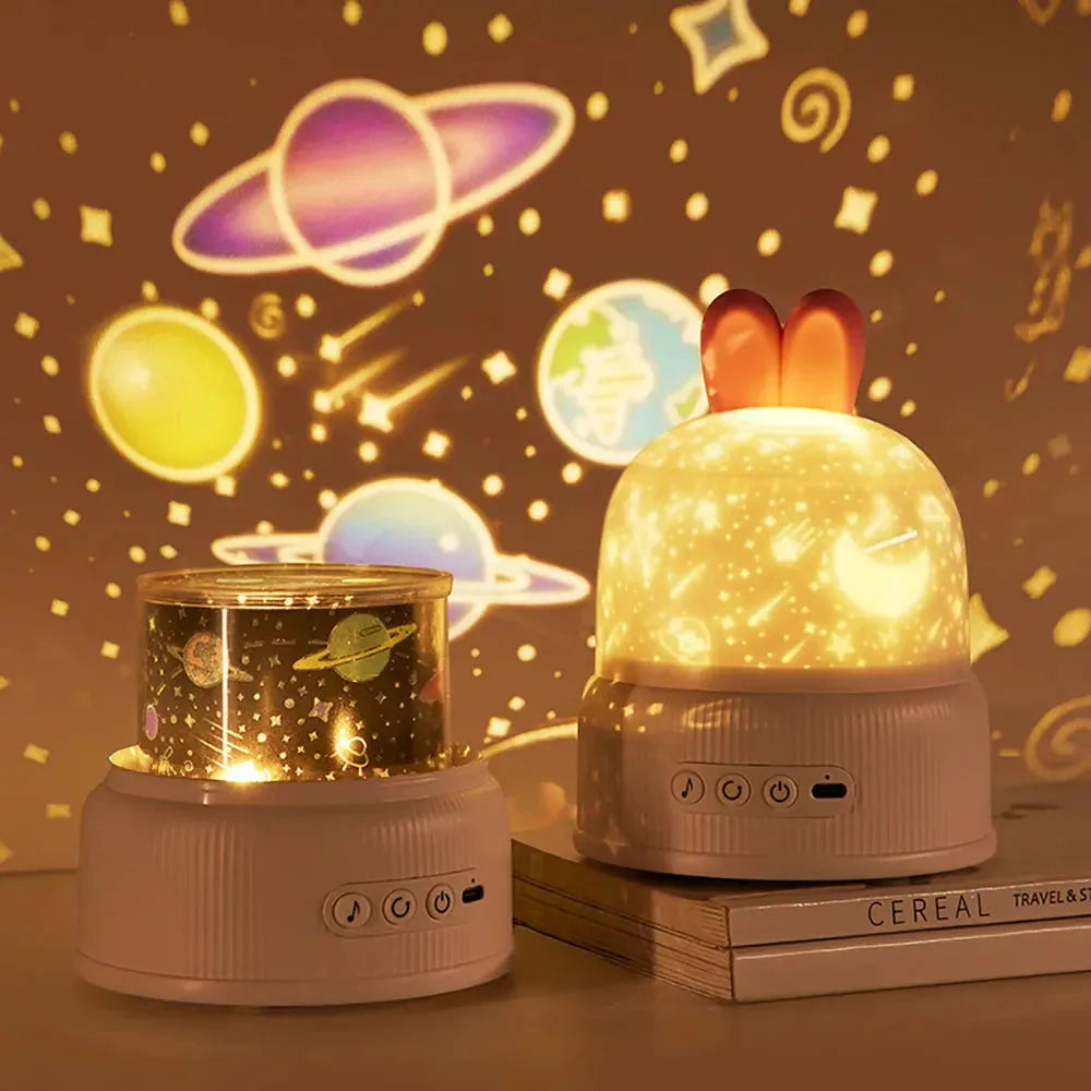 BunnyBeam Licht - Leger Süßer Hase Projektor Nachtlicht für Kinder | Brehn