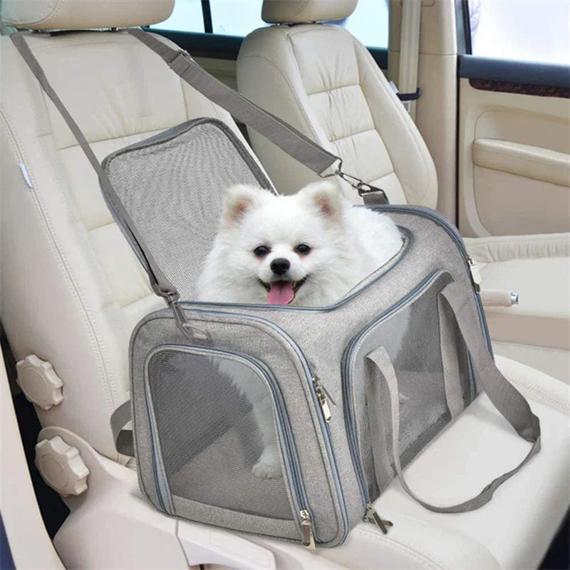 Brehn | Weich verarbeitete Rucksacktasche für Hunde