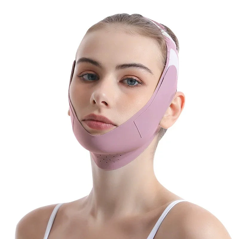 Brehn | V-Lifting Maske FaceForm | 360° Gesichtsstraffung | Atmungsaktiv & Elastisch | Für Damen & Herren
