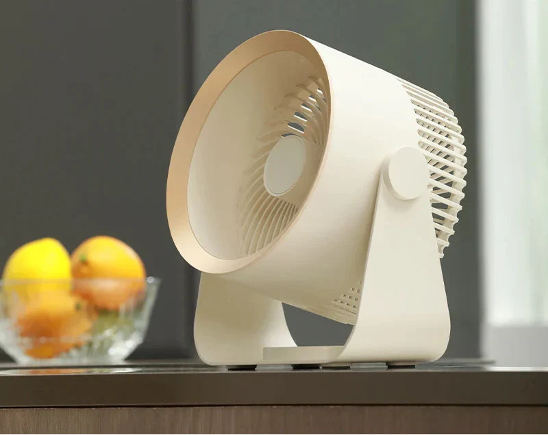 Luna Wand- und Tischventilator – Drahtloser, flüsterleiser USB-C-Ventilator mit 3 Geschwindigkeiten | Brehn