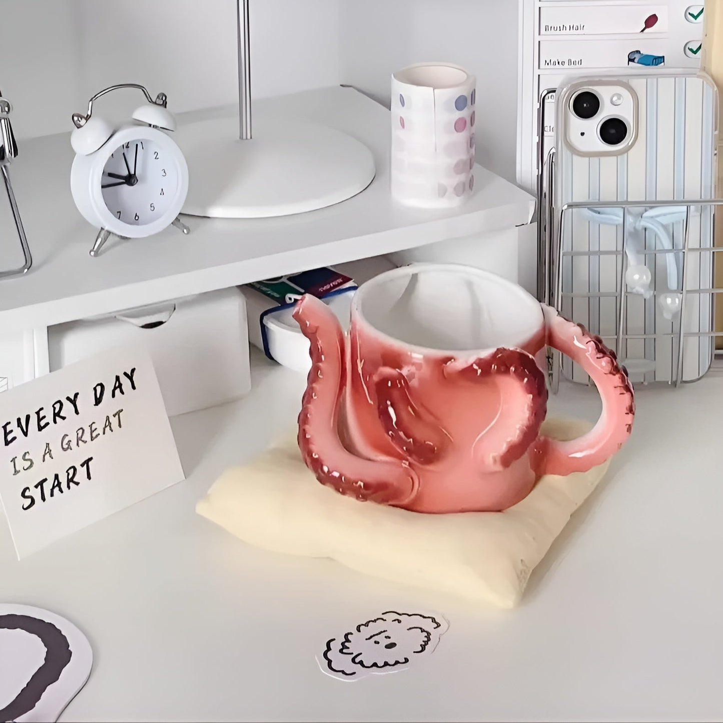 Brehn | Oktopus Tentakel Keramik Kaffeebecher