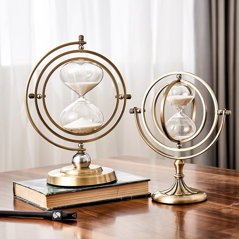 Time Charmer Metall Sanduhr Dekor | Brehn