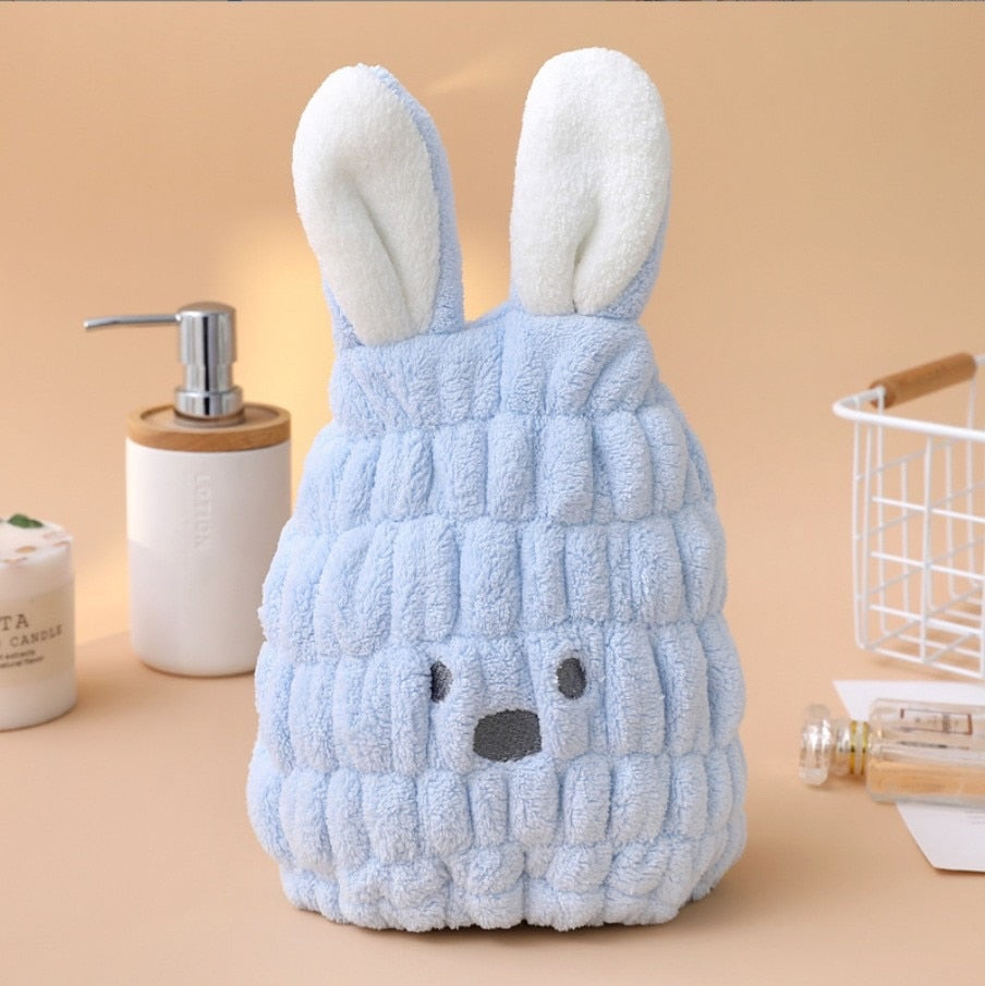 VIvolux | Rabbit Ears Schnelltrocknendes Kinderhandtuch