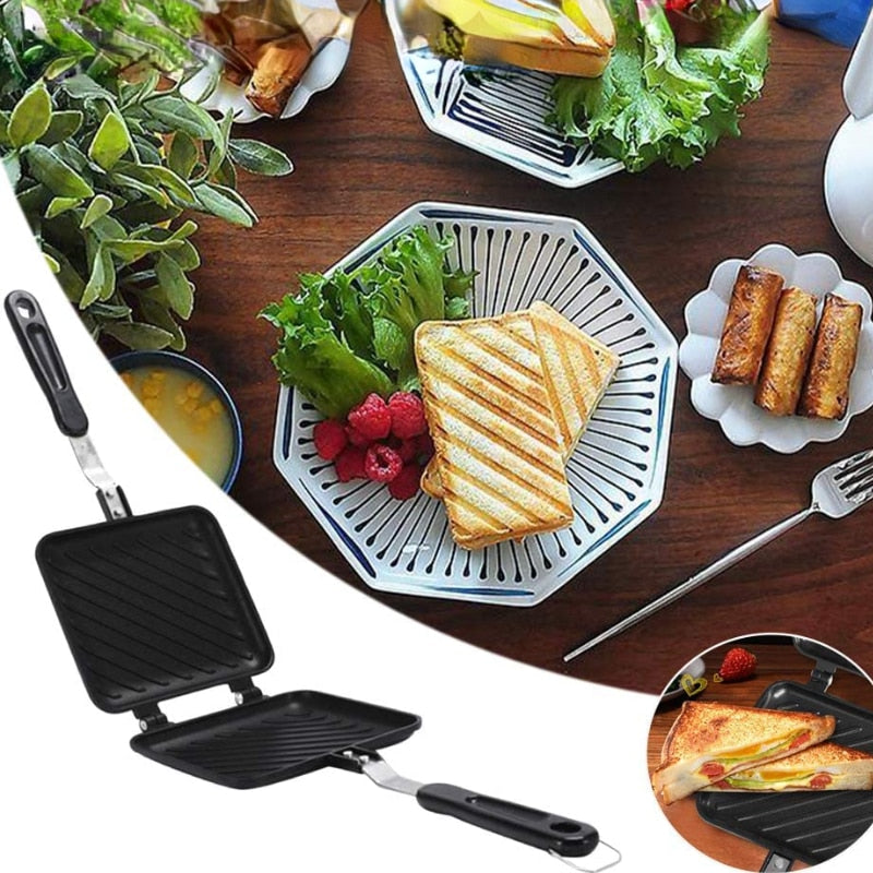 Brehn | Doppelseitiger Antihaft-Sandwich-Maker-Pfanne