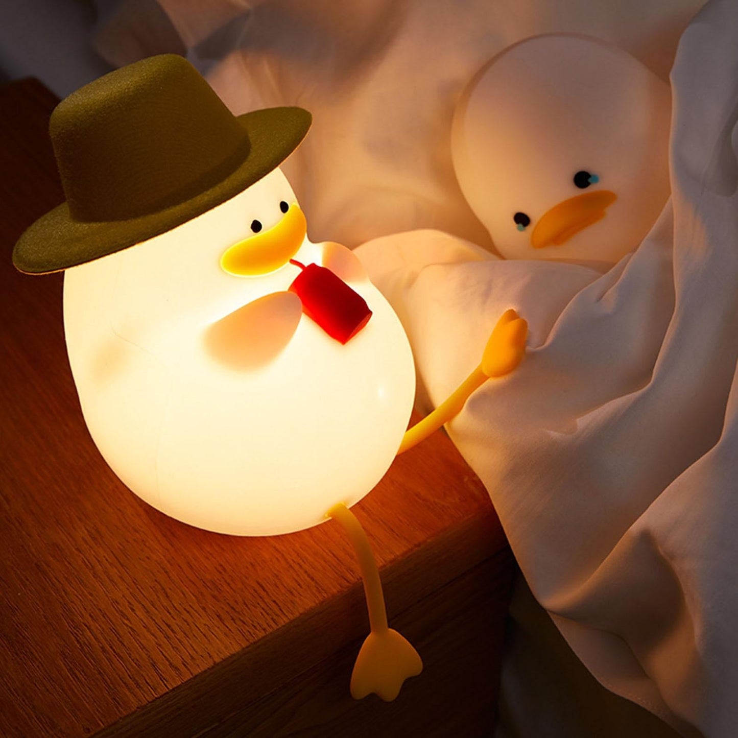 VIvolux | Traumhafte Ente Atmosphäre LED Nachtlampe