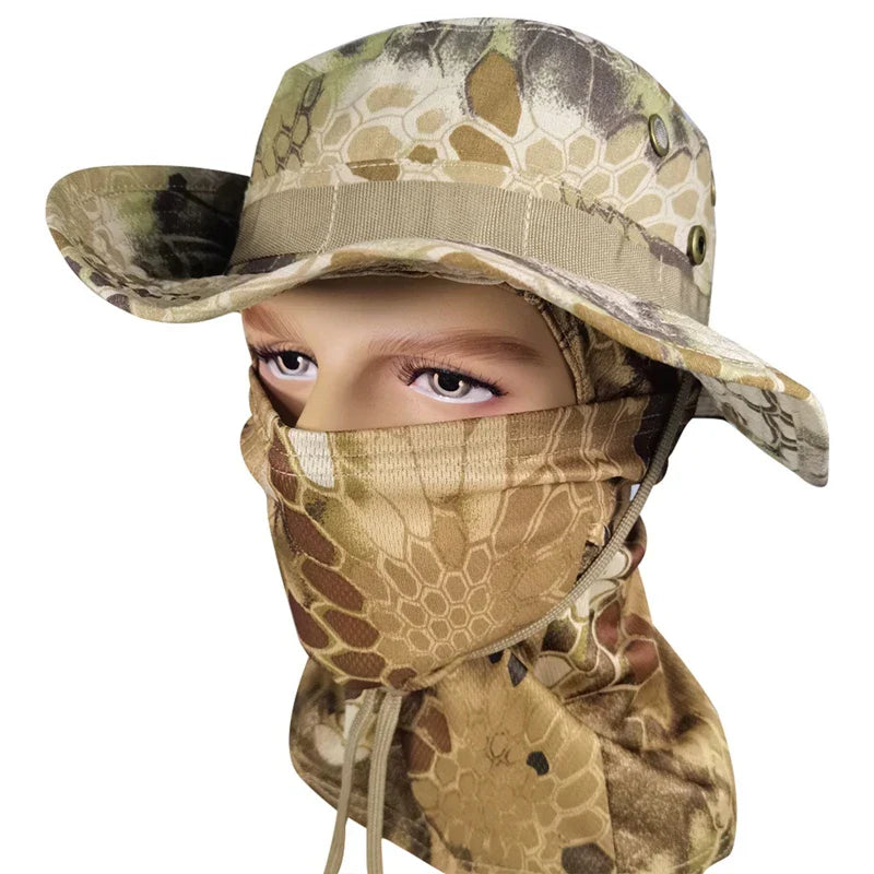 Brehn | Taktischer Camouflage Vollgesichtsdeckhut