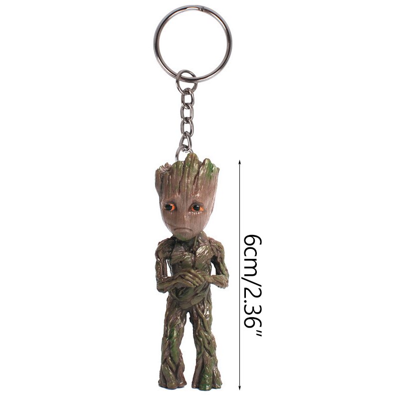 Brehn | Cartoon Groot Miniaturfigur: Verspielte Bürodekoration