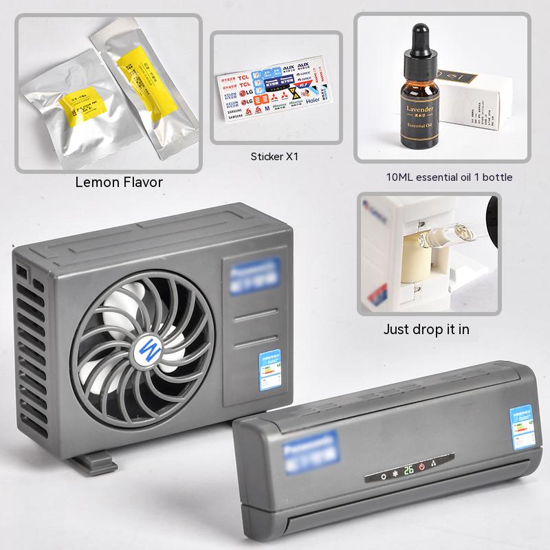 VIvolux | Mini Solar AC Auto Aromatherapie Dekor