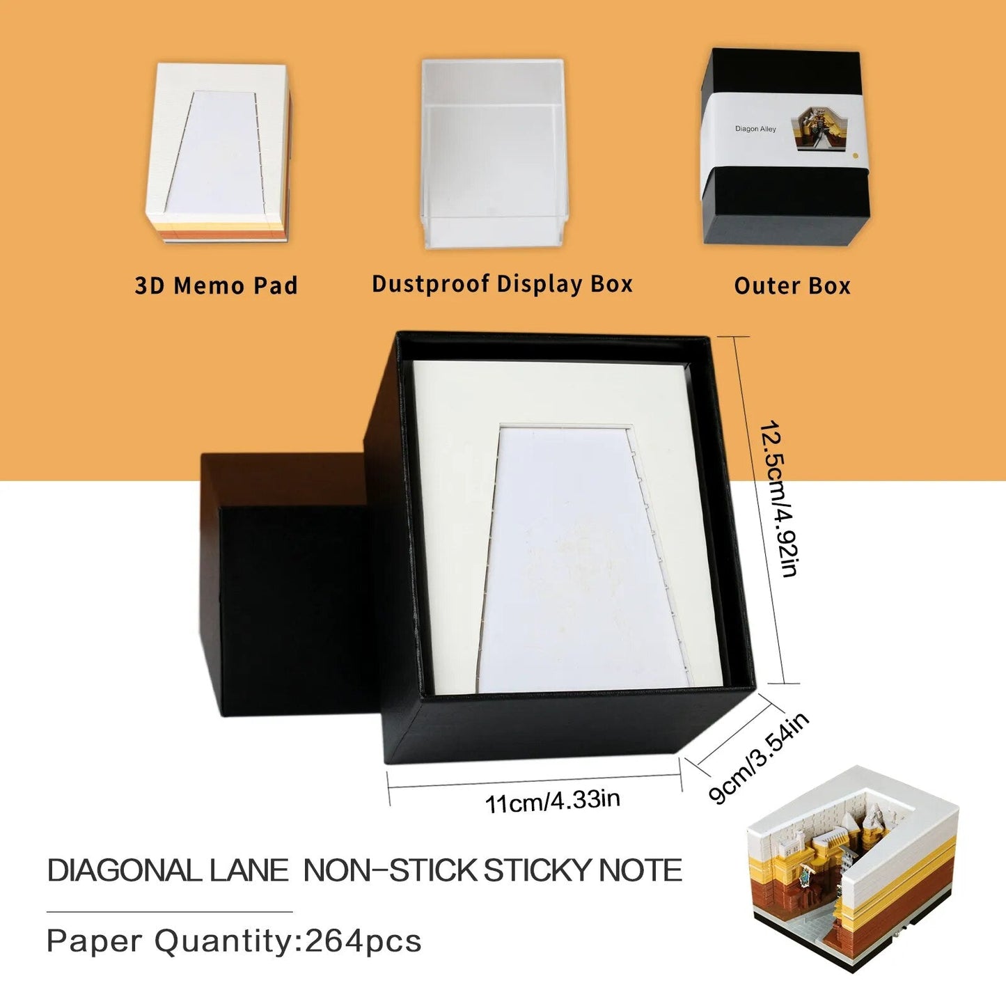 VIvolux | 3D beleuchtetes Memo Pad