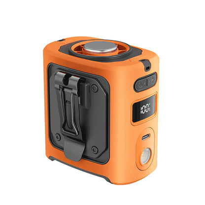 8000mAh tragbarer Kühl-Hüftventilator mit Powerbank & LED-Licht – FrostBreeze | Brehn