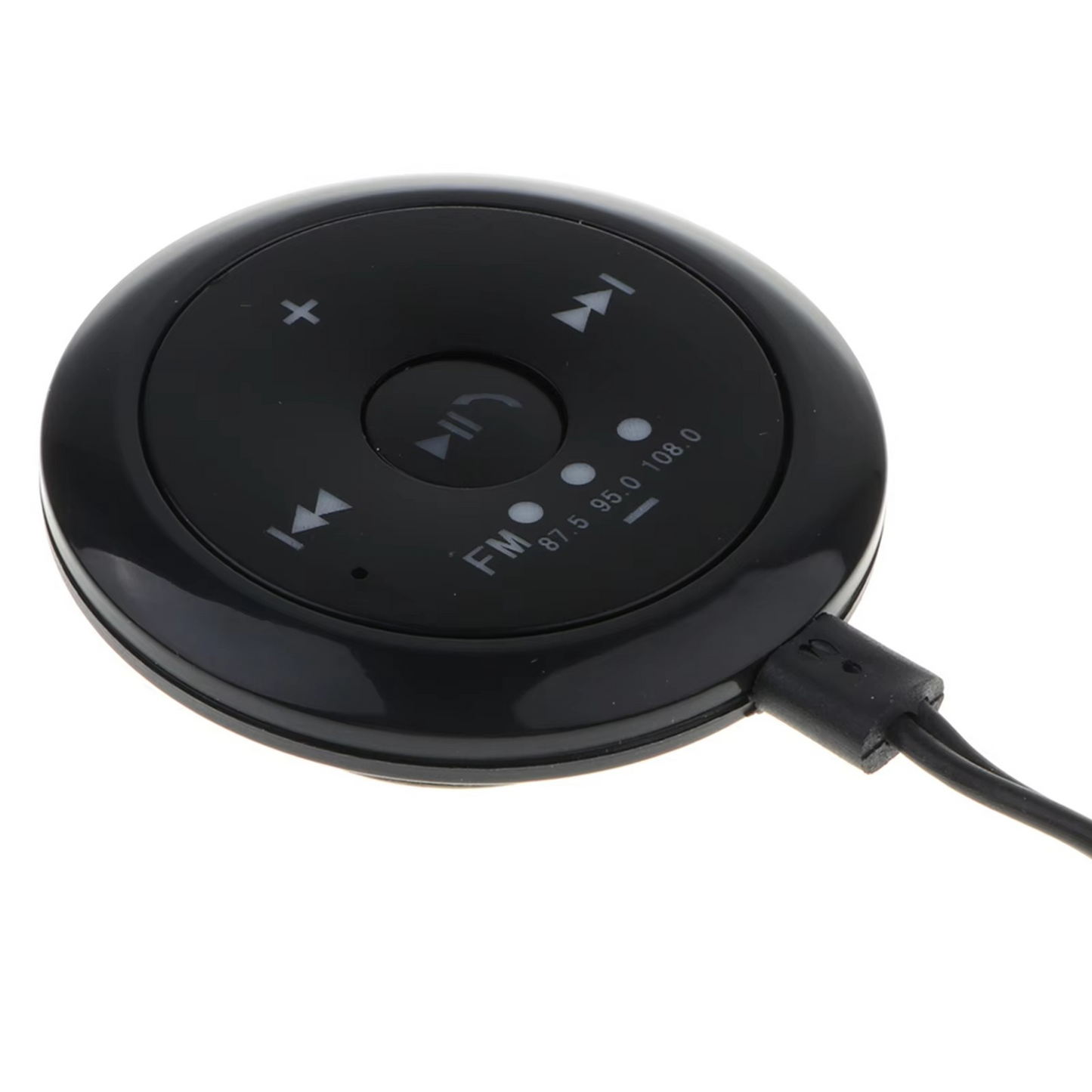 2-in-1 Bluetooth 5.0 Autoradio mit FM-Transmitter, AUX-Eingang, 500-mAh-Akku, 5-V-Eingang, kompatibel mit Smartphones und Tablets