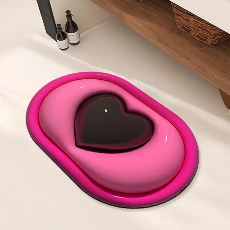 VIvolux | 3D Chic Schleife Rutschfeste Dekorative Matte