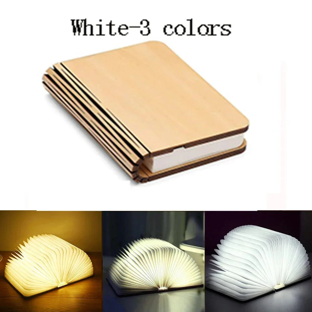 Brehn | BookGlow - Faltbare LED-Lampe - Tragbar und wiederaufladbar - Erhellen Sie Ihre Nächte!
