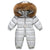 BowLift Winter Overall Niko | Waterproof snowsuit with faux fur hood and belt for children