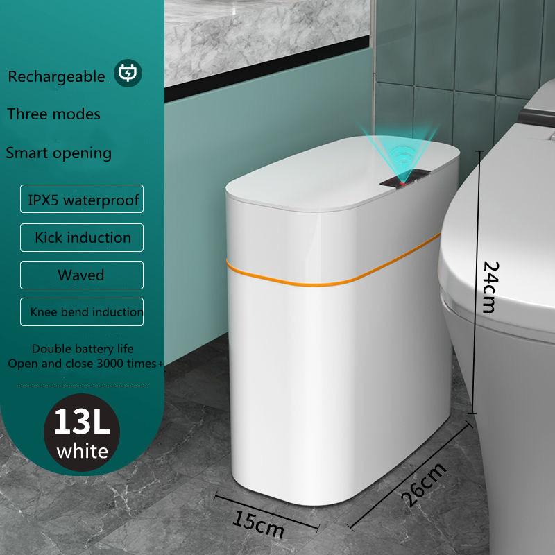 Smart Electric Trash With Lid | Brehn