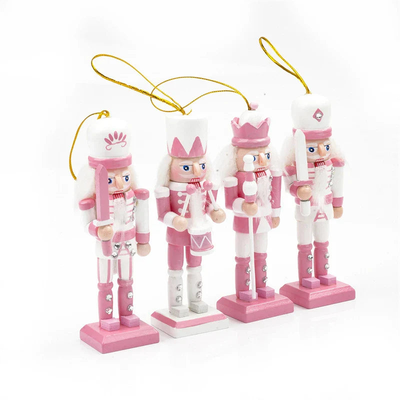 Brehn | ChicWalnoten | Cartoon-Stil Nussknacker in Pink