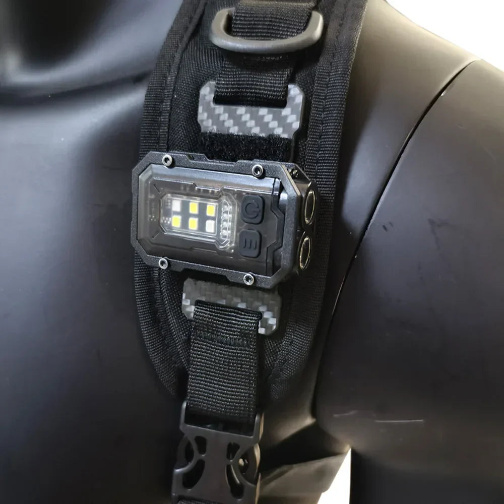 Brehn | Taktische USB wiederaufladbare Taschenlampe - LumiTac Mini