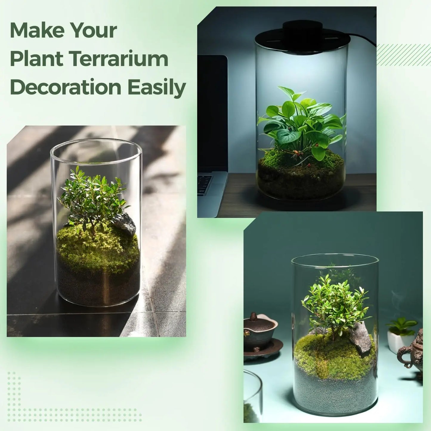 Brehn | Mini Forest Maker Terrarium Dekovase